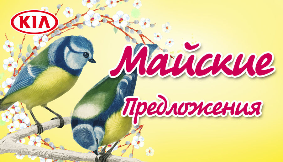 Майские предложения от KIA Moldova