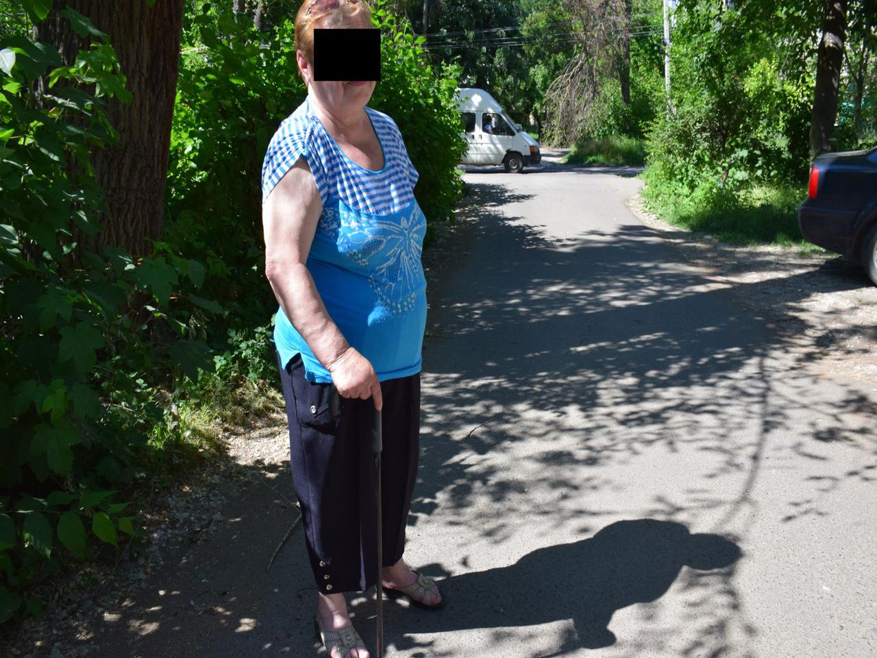 O bătrână de 74 ani a fost jefuită în stradă de un student
