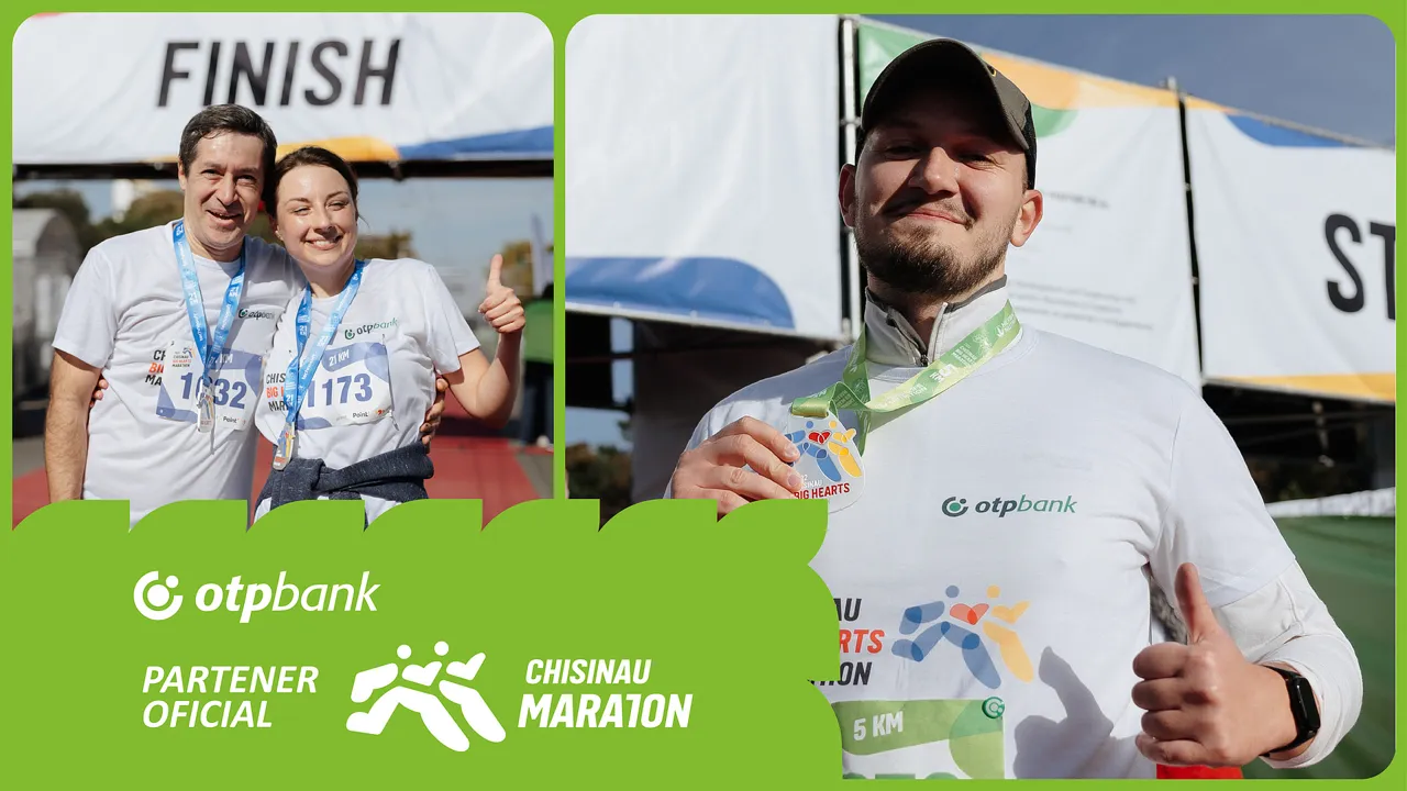 OTP Bank – 10 лет с Chisinau Marathon