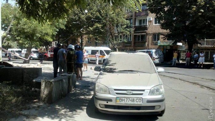 В Одессе рухнул Масонский дом - под завалами могут быть люди