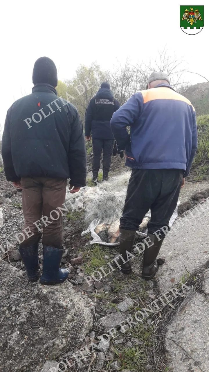 В Кагульском районе за незаконный лов рыбы задержали двух мужчин