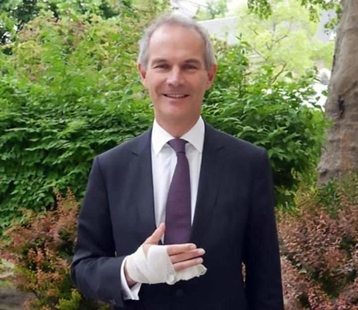 Moment de panică pentru ambasadorul britanic la Viena: Oficialul a fost atacat de un mistreț