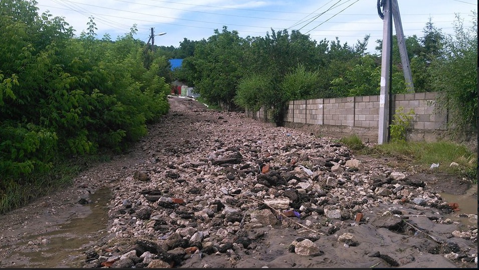 Кожушна сильно пострадала от ночного ливня