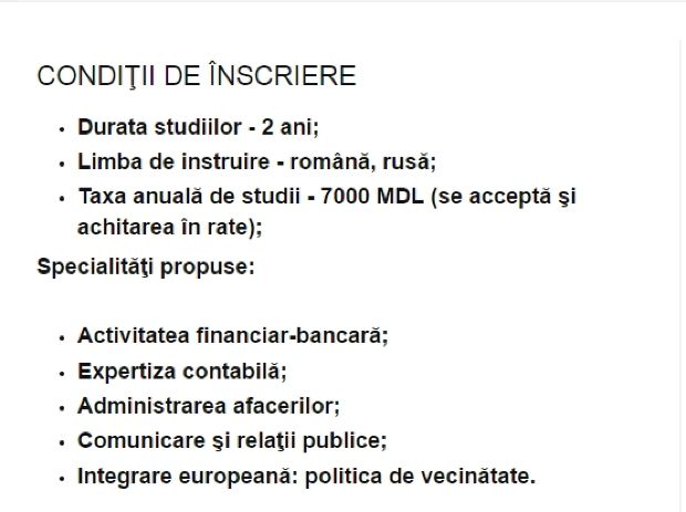 Marina Radvan, care optează pentru integrarea în Uniunea Vamală, a absolvit masteratul în domeniul ”Integrare Europeană”