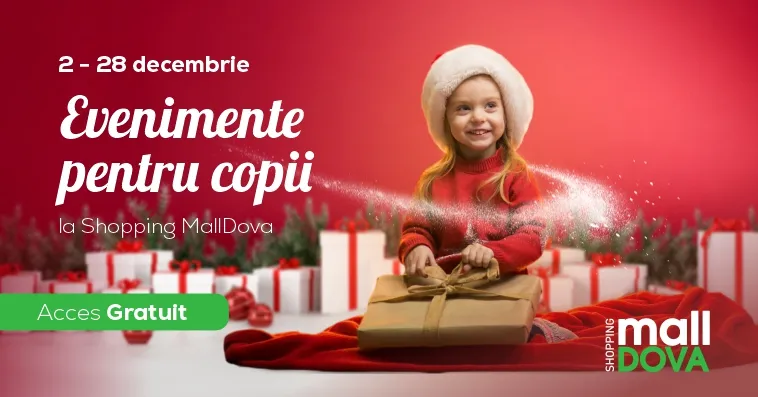 Shopping MallDova: Месяц волшебства для детей и взрослых