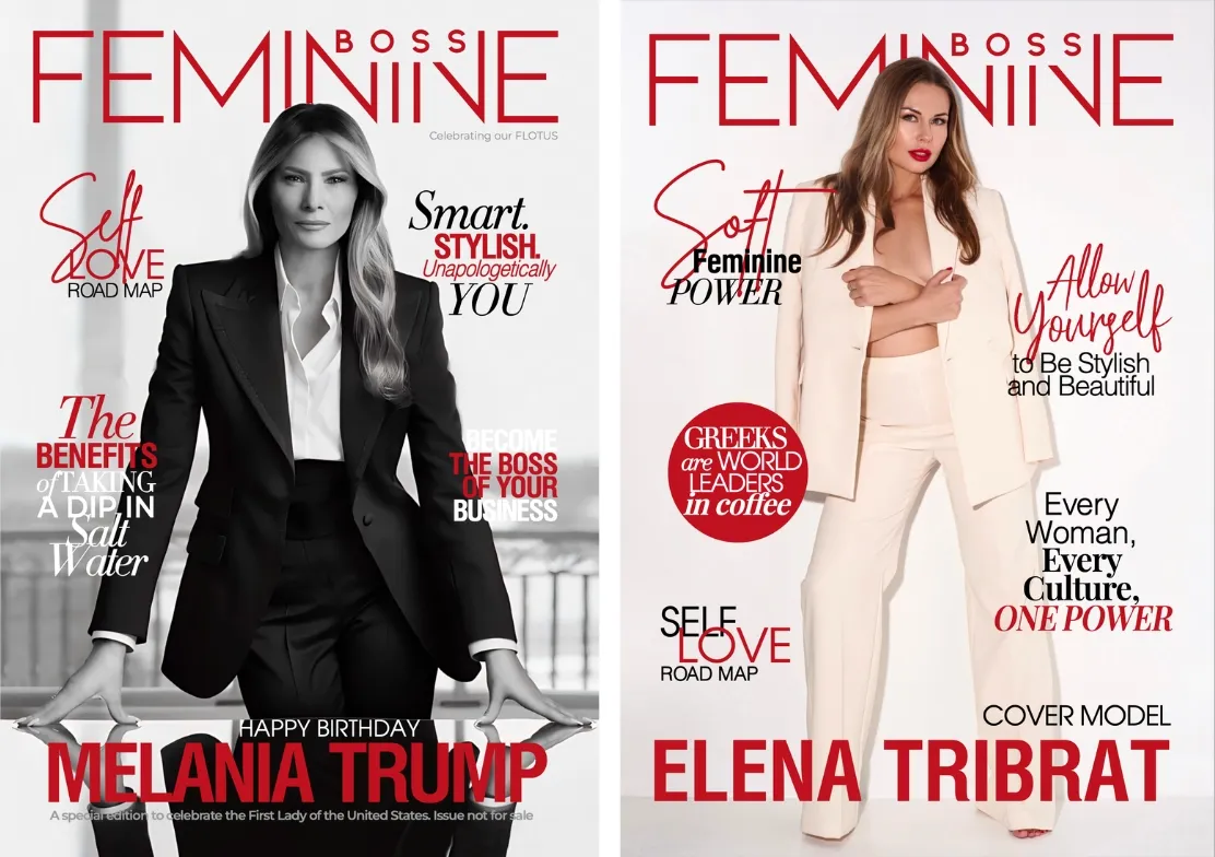 Молдаванка появилась на обложке международного издания Feminine Boss Magazine®