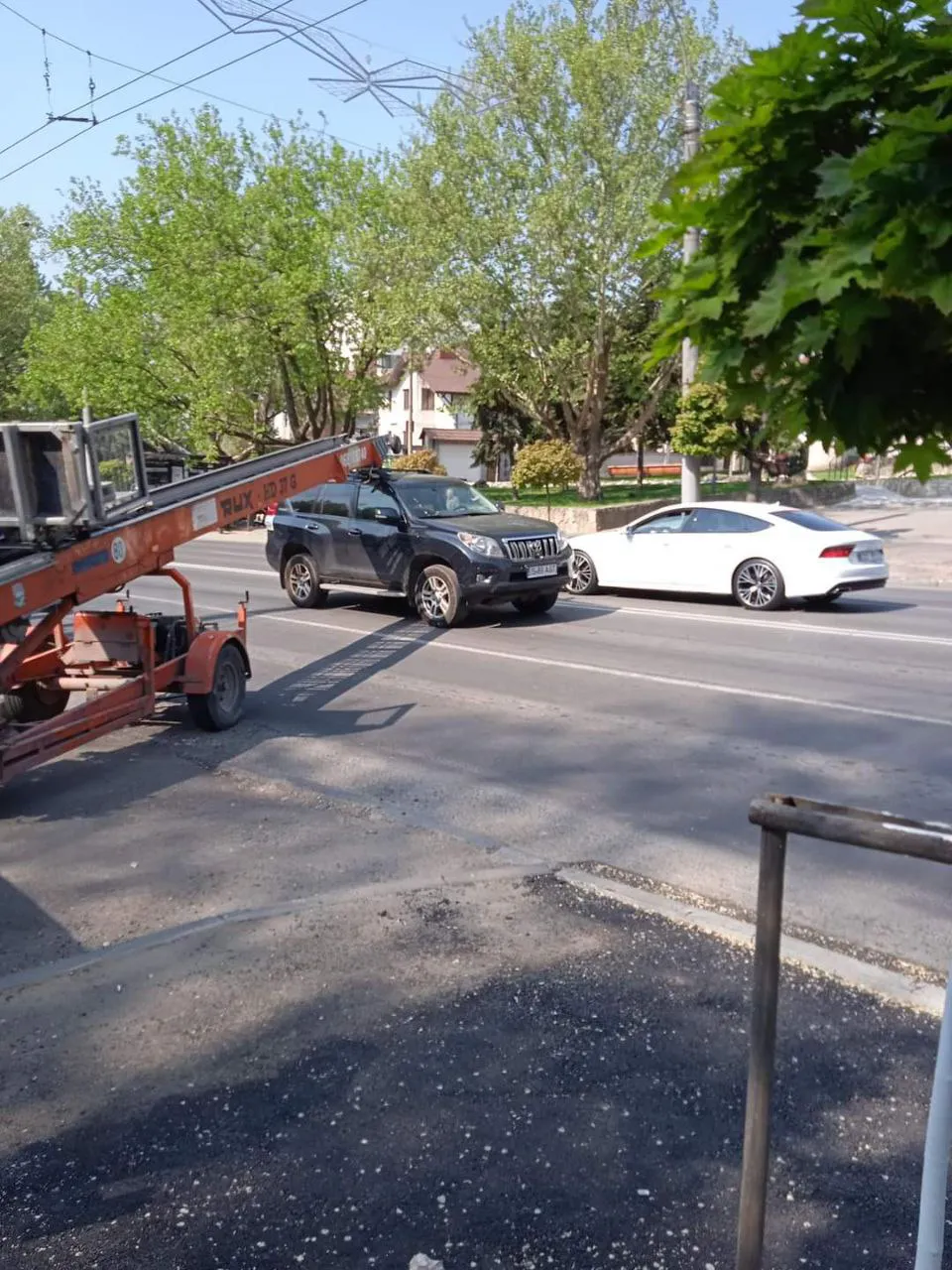 На Рышкановке из-за ДТП было нарушено движение общественного транспорта