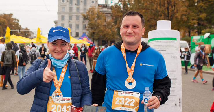 «Будущие банкиры» из Moldindconbank - в числе победителей Kids Run Day