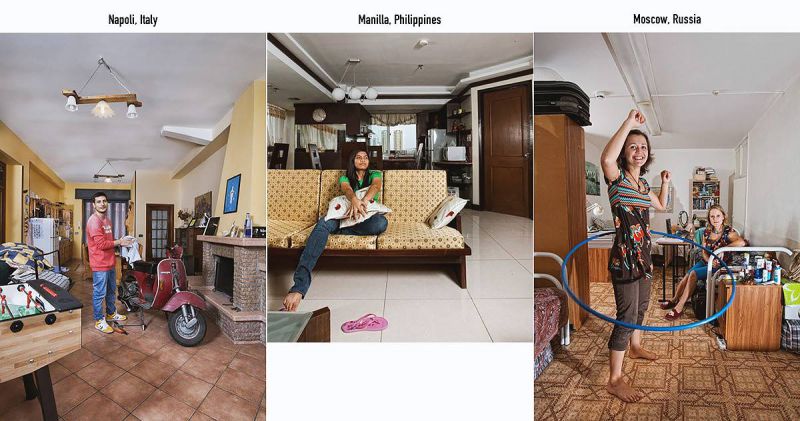 Moldova într-un proiect fotografic cu interiorul căminelor studențești din diverse colțuri ale lumii