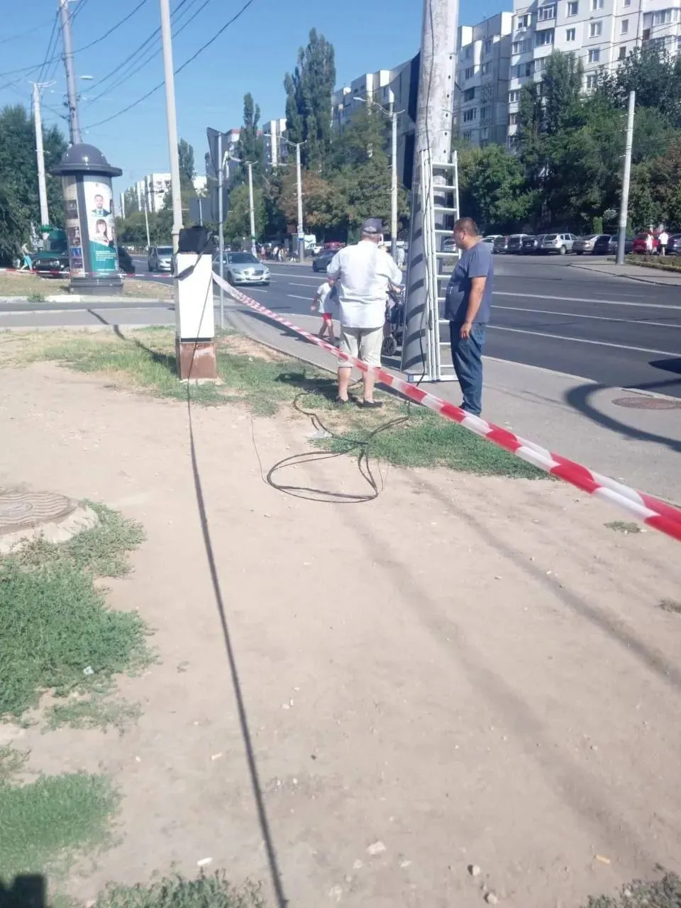 Un pavilion comercial din Capitală a fost demontat