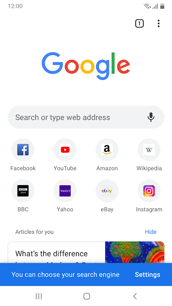 Google откажется от Chrome на Android