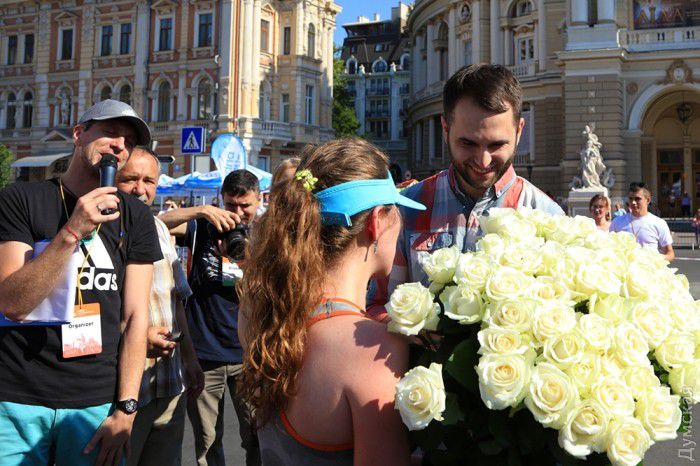 Сегодня в Одессе бежали полумарафон