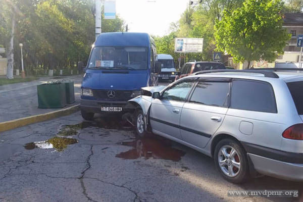 В результате аварии в Тирасполе пострадало 8 человек