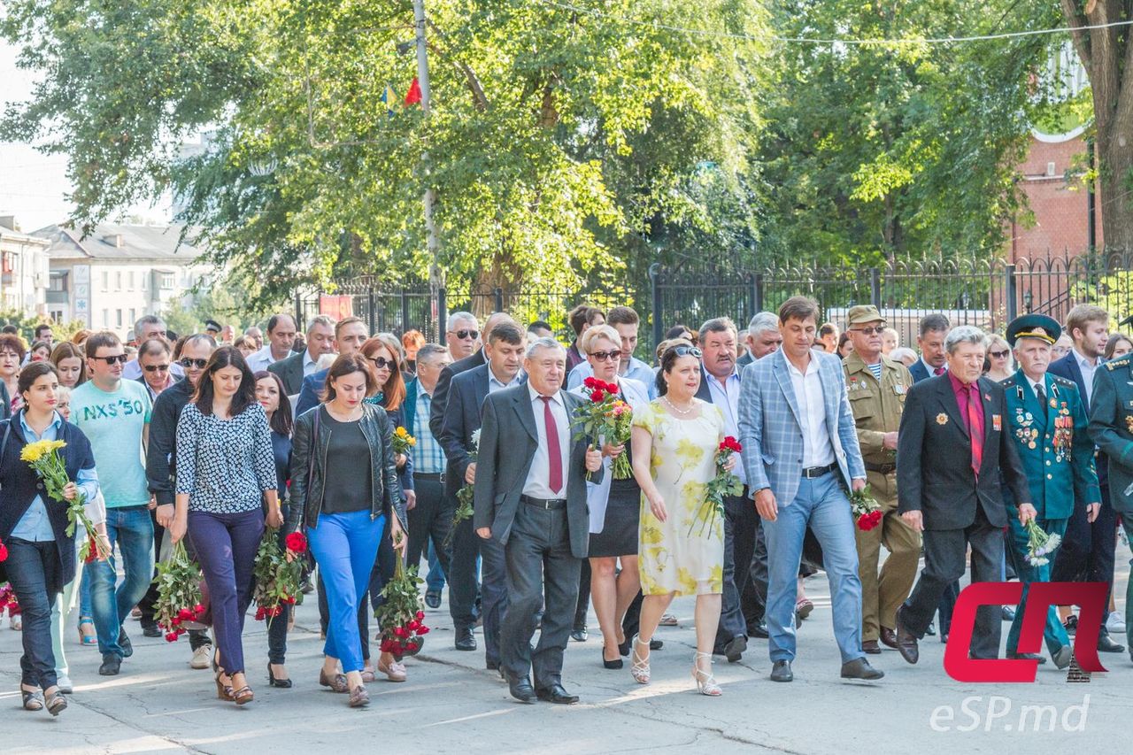 В Бельцах отметили годовщину Ясско-Кишинёвской операции