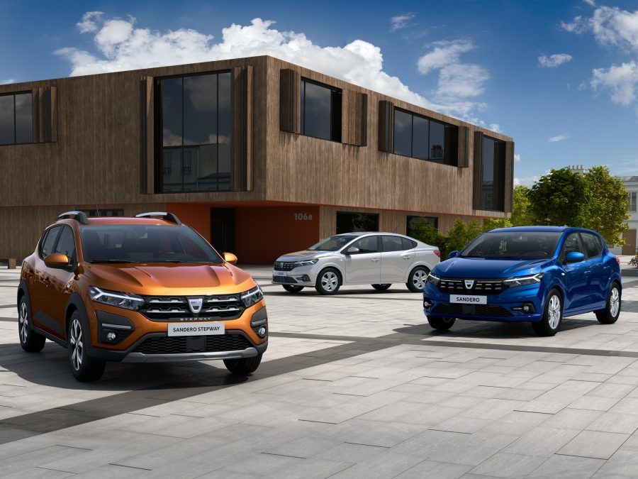Dacia обнародовала фото новых моделей Logan, Sandero и Stepway