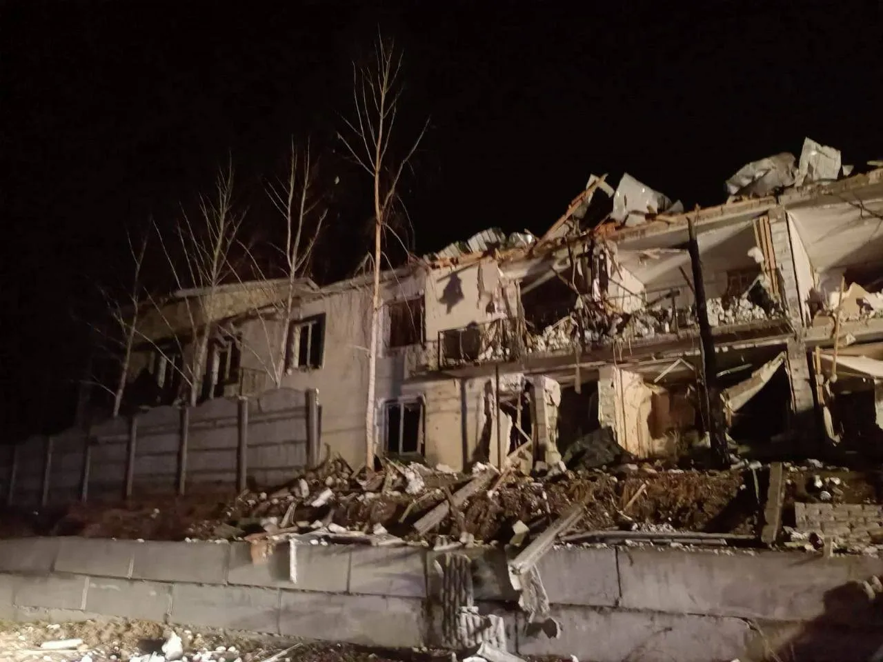 Россия атаковала город в Киевской области