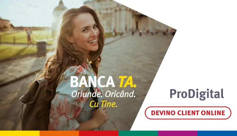 ProDigital de la ProCredit Bank – contul tău bancar, deschis 100% online