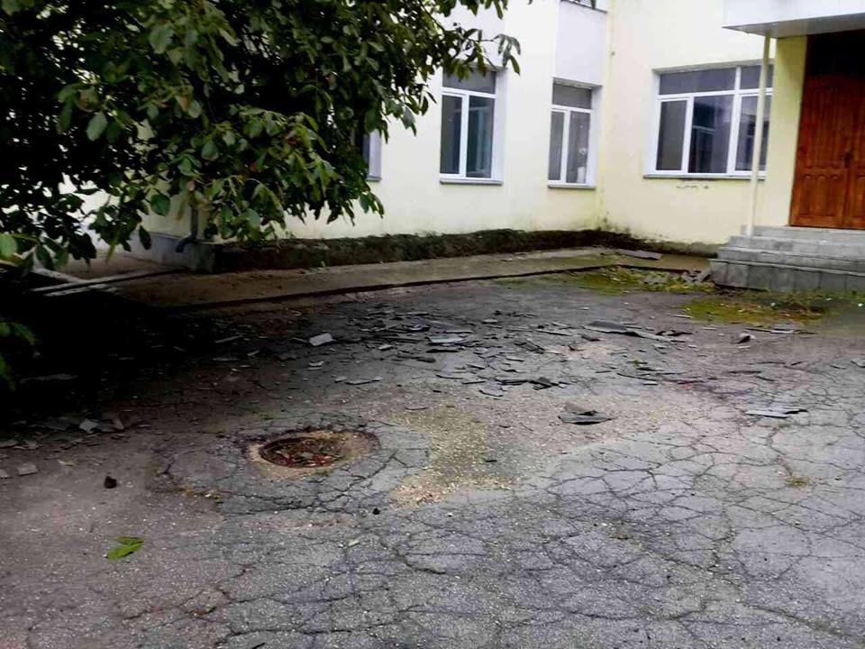 Сотрудники СГЗЧС приняли участие в ликвидации последствий дождя с градом