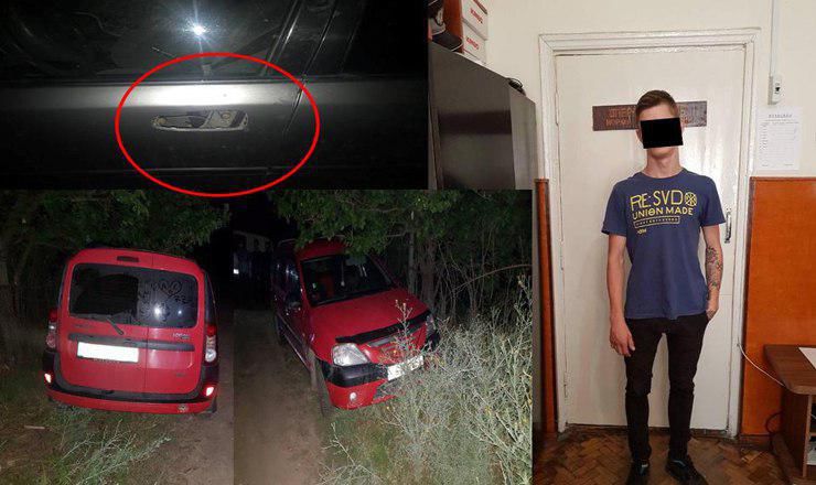 Полиция Буюкан задержала несовершеннолетнего, неоднократно угонявшего автомобили
