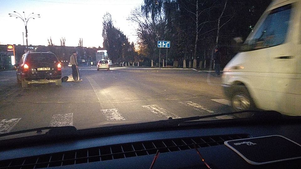 Сбит пешеход на пешеходном переходе сегодня