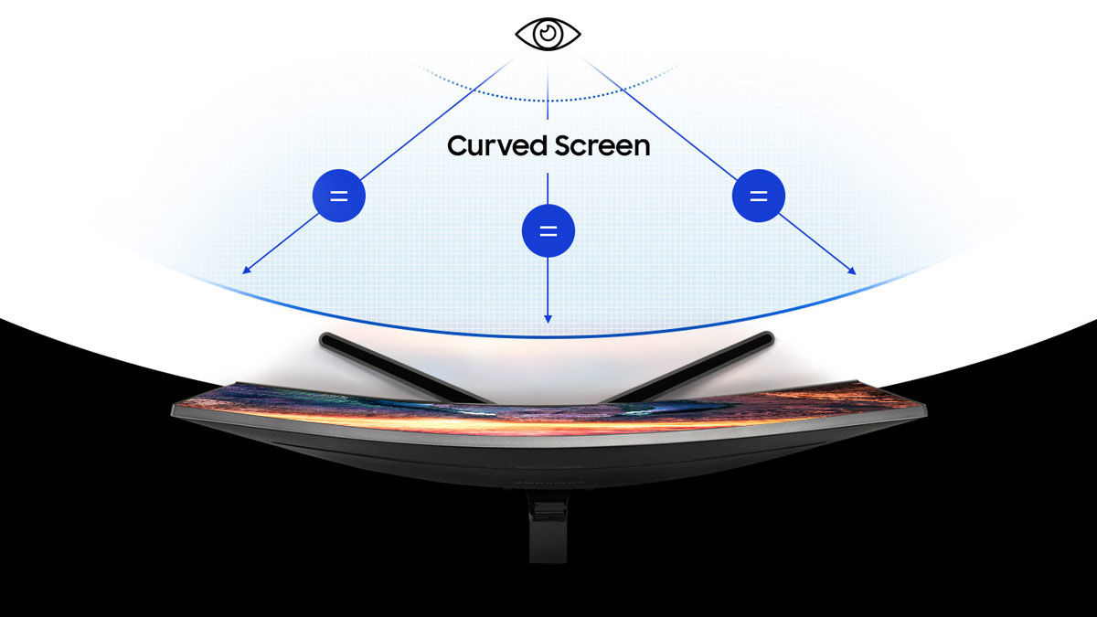 Samsung: новый изогнутый монитор - широкий экран для блестящих побед ®