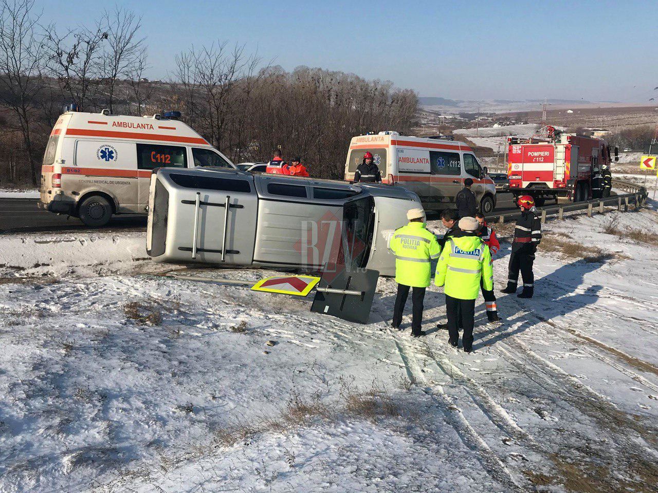 Семья молдаван попала в ДТП в Румынии