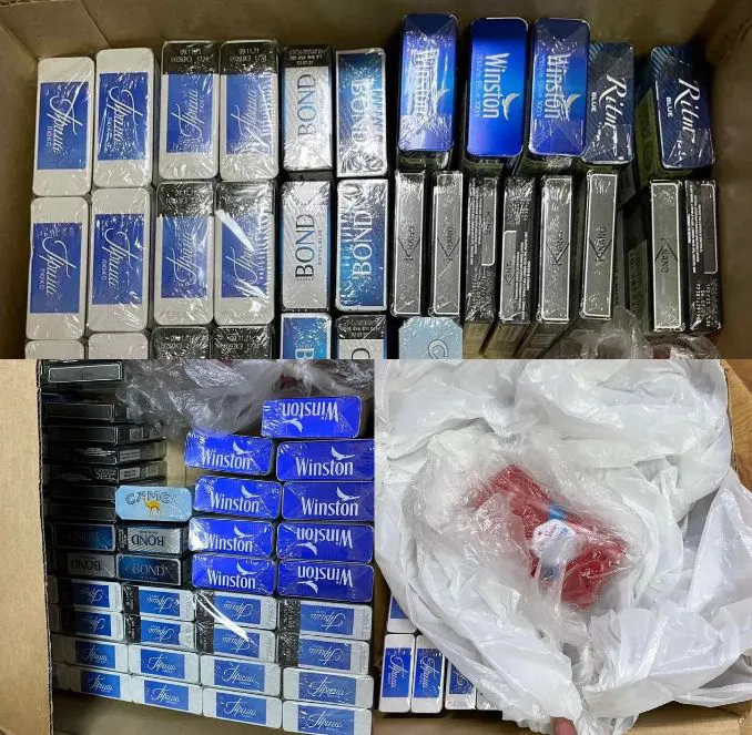 Пресечена попытка незаконного провоза обуви, сигарет и автозапчастей