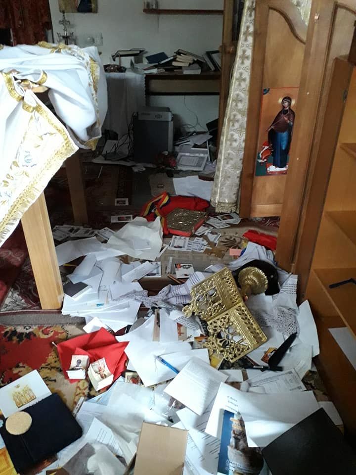 Вандалы ограбили церковь в Унгенском районе