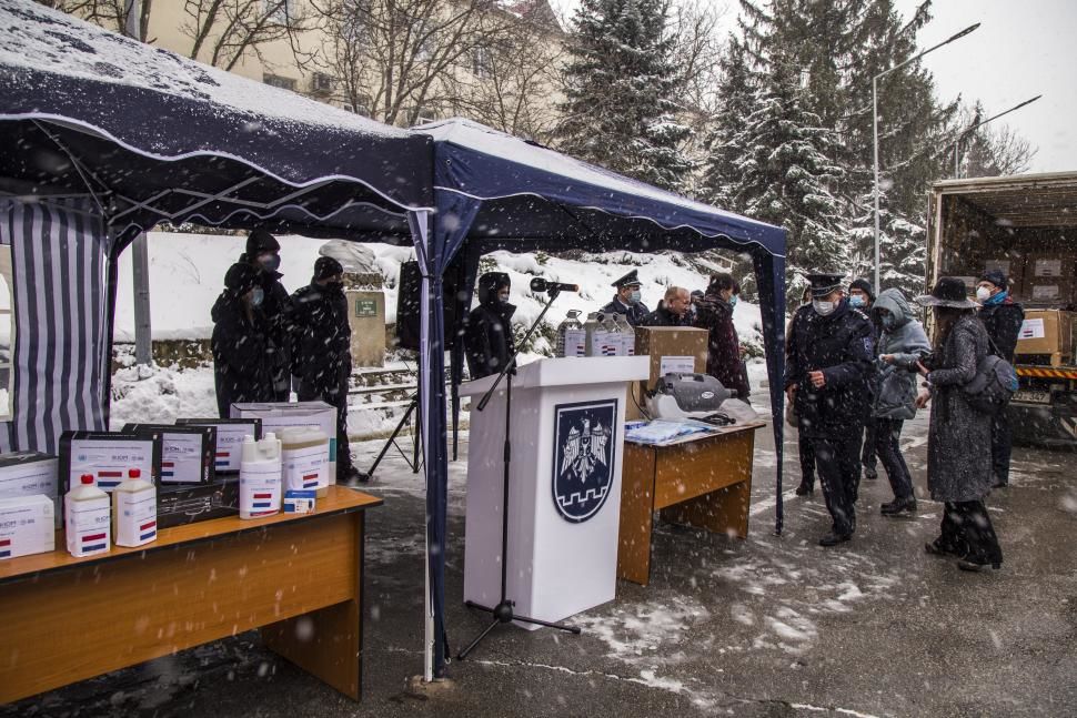 Пограничная полиция получила партию спецэкипировки и оборудования