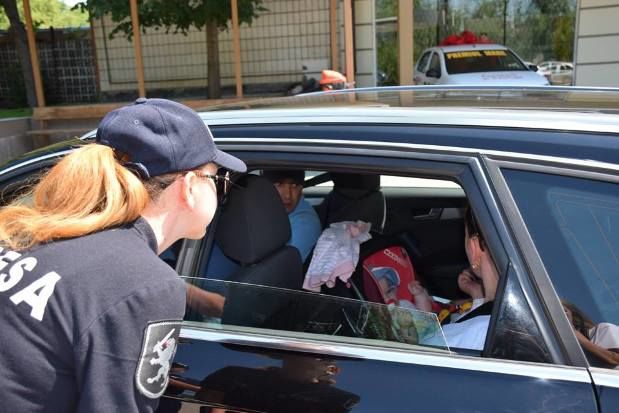 Полиция проверяла, как водители  соблюдают правила перевозки детей в автомобилях