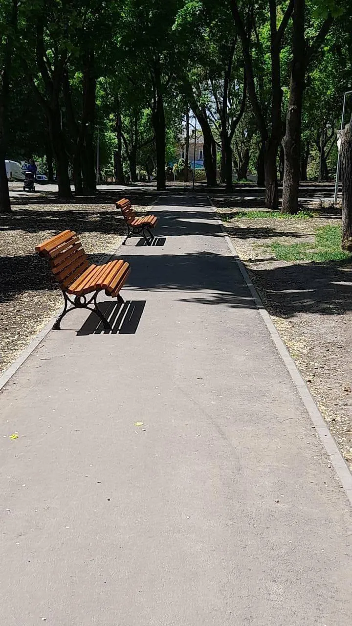 В Кишиневе завершается восстановление еще одного сквера
