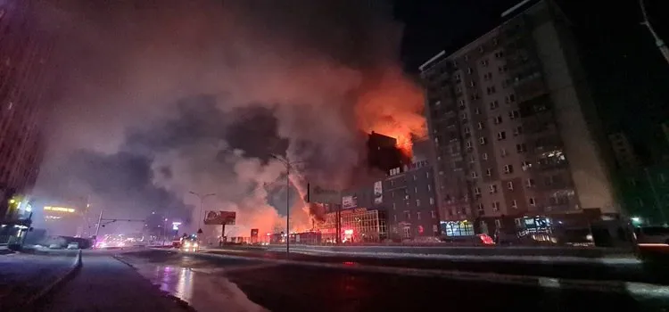 В столице Монголии взорвался грузовик с газом, есть погибшие