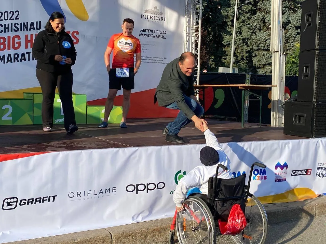 Более 10 тысяч человек принимают участие в Chișinău Big Hearts Marathon