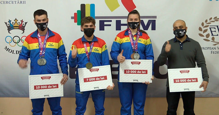 NGM Company наградила медалистов чемпионата Европы по тяжелой атлетике