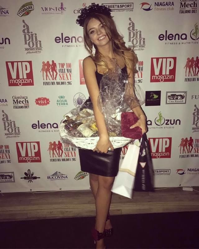 Anastasia Fotachi a fost declarată cea mai sexy femeie din Moldova