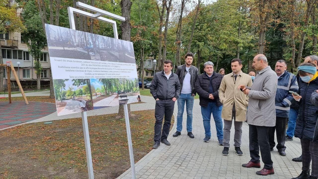 Ещё один сквер совсем скоро украсит улицу Миорица