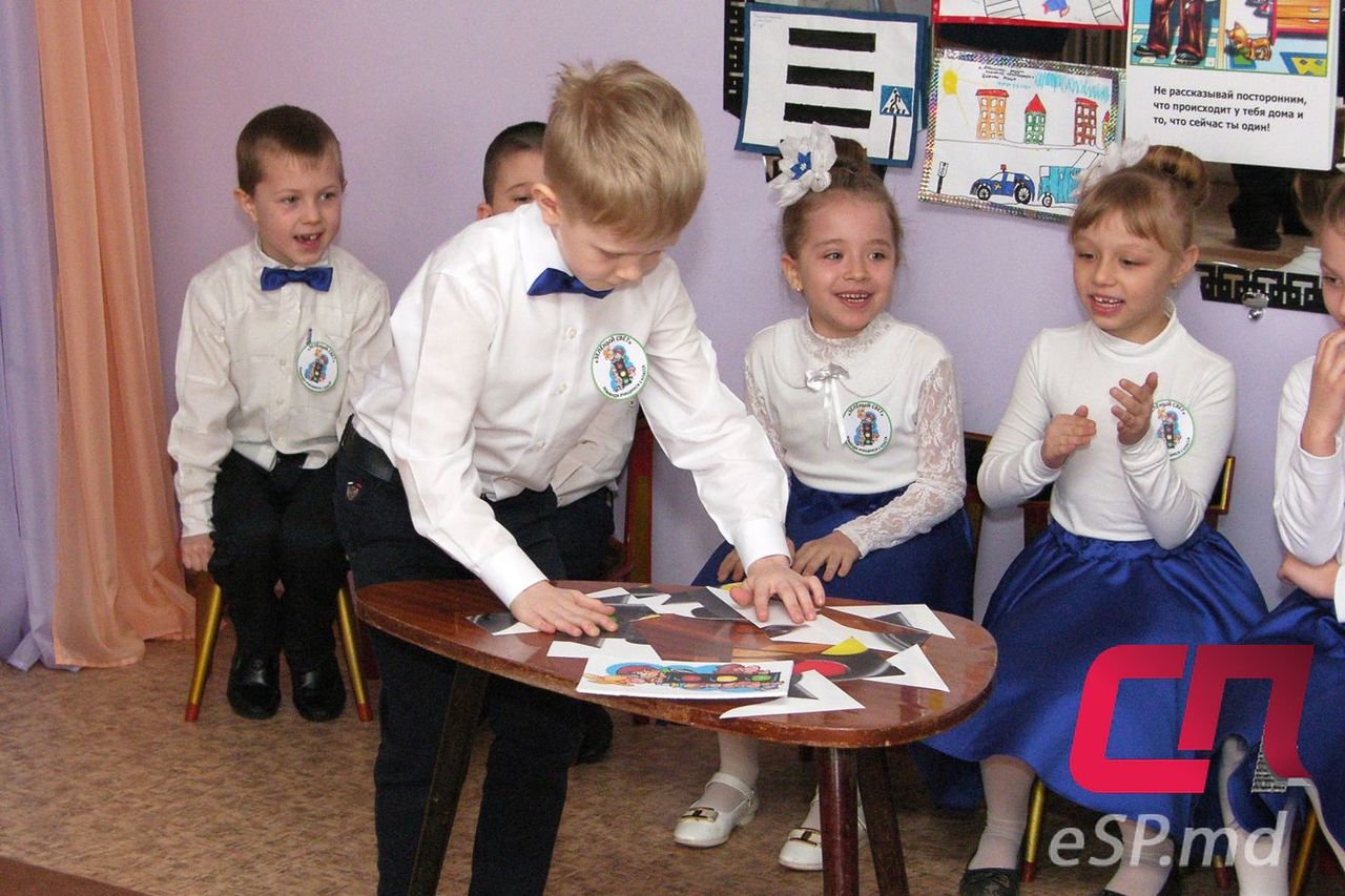 В Бельцах прошёл КВН для малышей