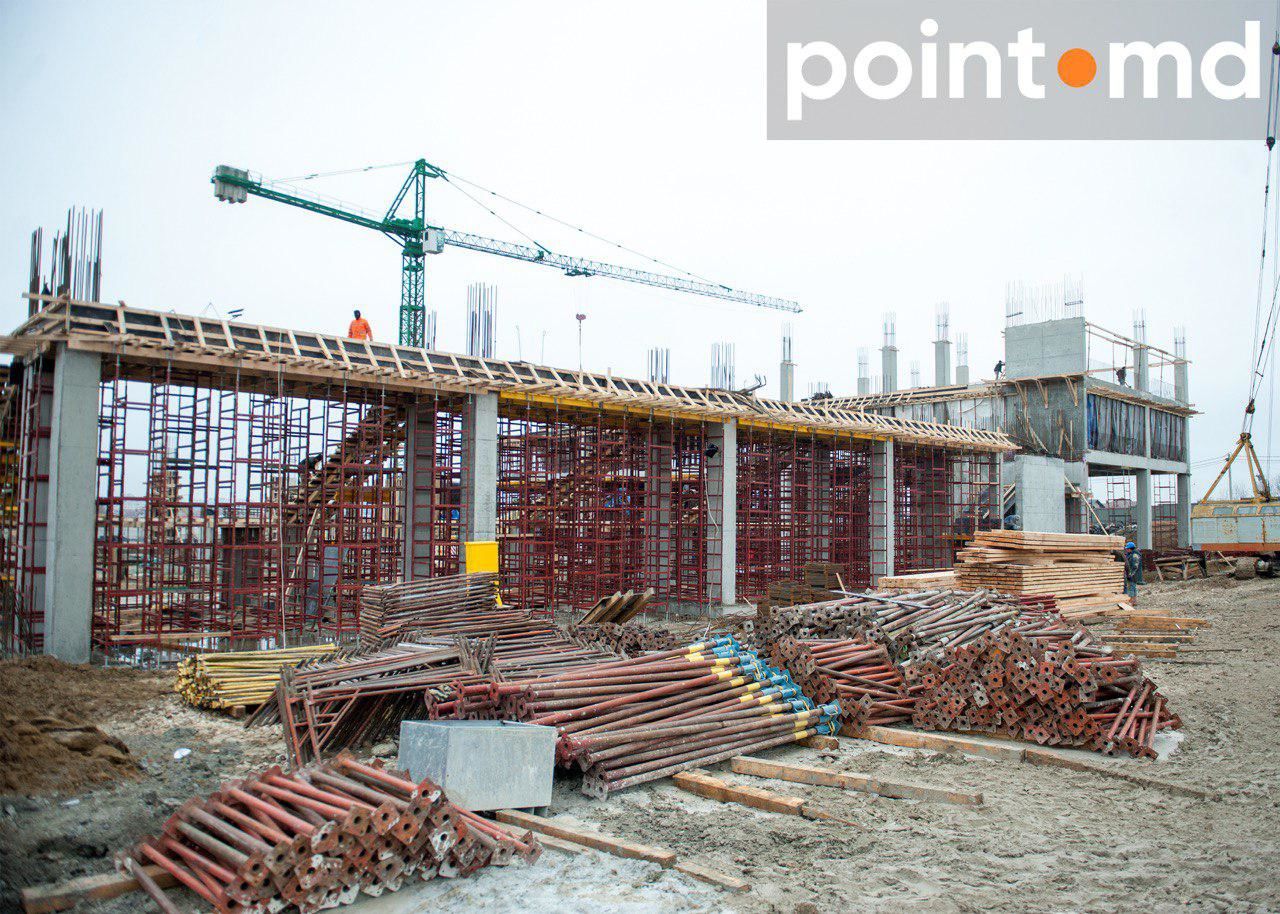 Работы по строительству "Arenа Chișinău" выполнены на 20%