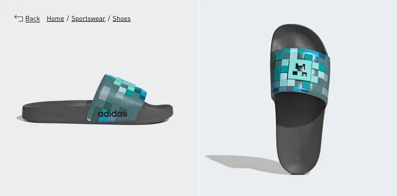 Adidas выпустил коллекцию, посвященную Minecraft