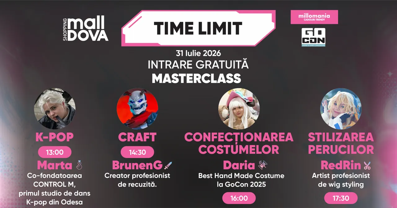 Shopping MallDova: Anime Days revine