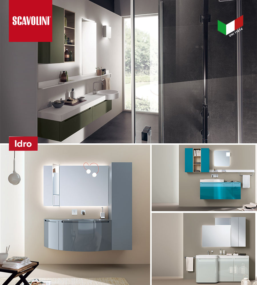 Scavolini: Ванные комнаты. Наслаждайтесь преимуществами