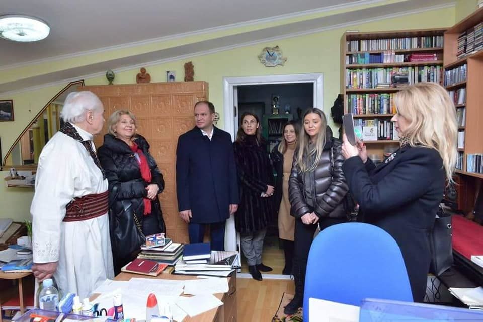Делегация советников из Бухареста побывала в гостях у Еуджена Доги