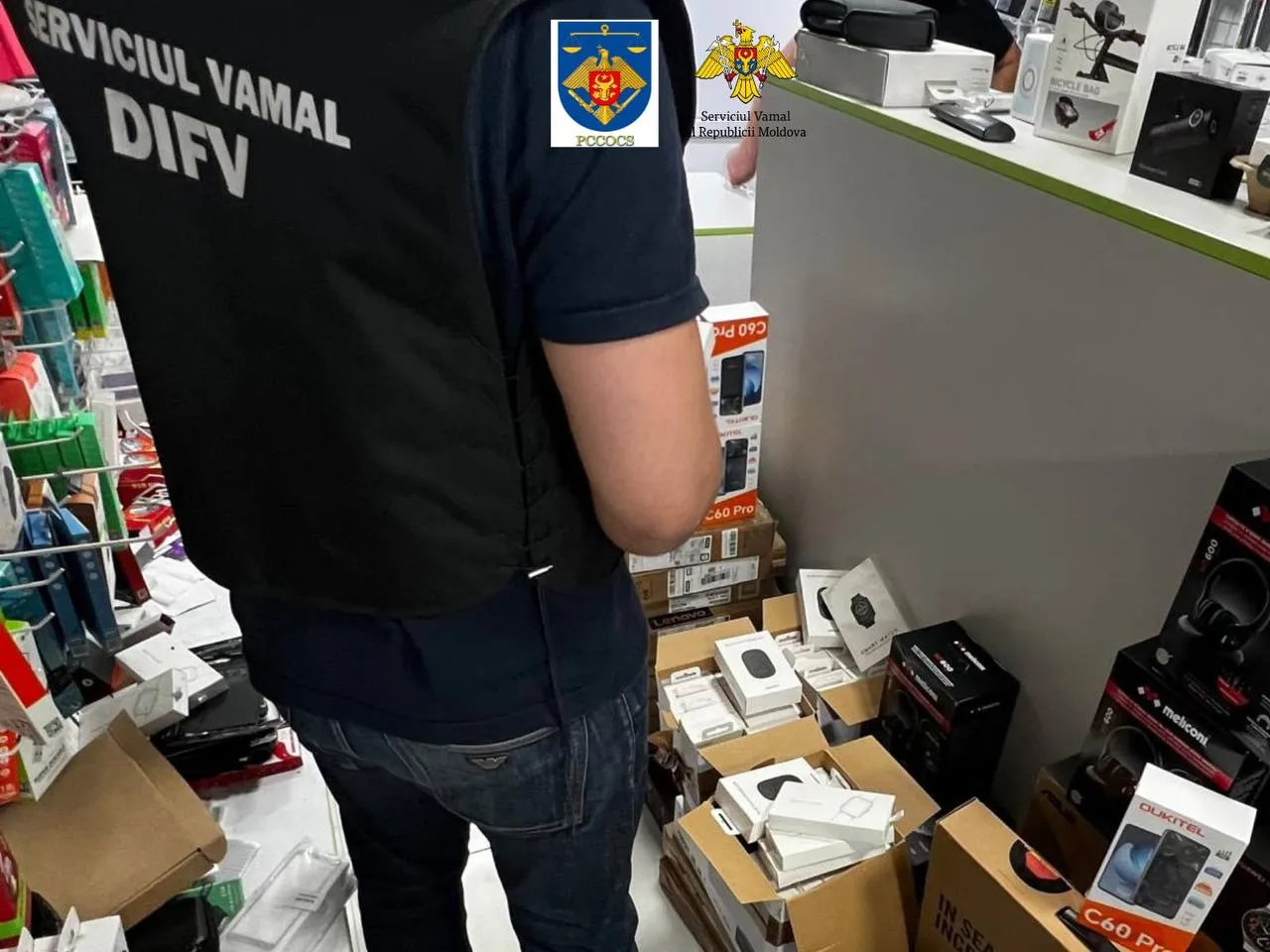 В Кишинёве раскрыта схема контрабанды товаров из Италии на 400 тысяч леев