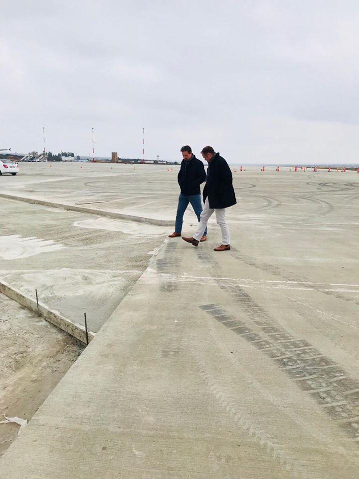 Reconstrucția infrastructurii Aeroportului Chișinău respectă cele mai înalte standarde Europene