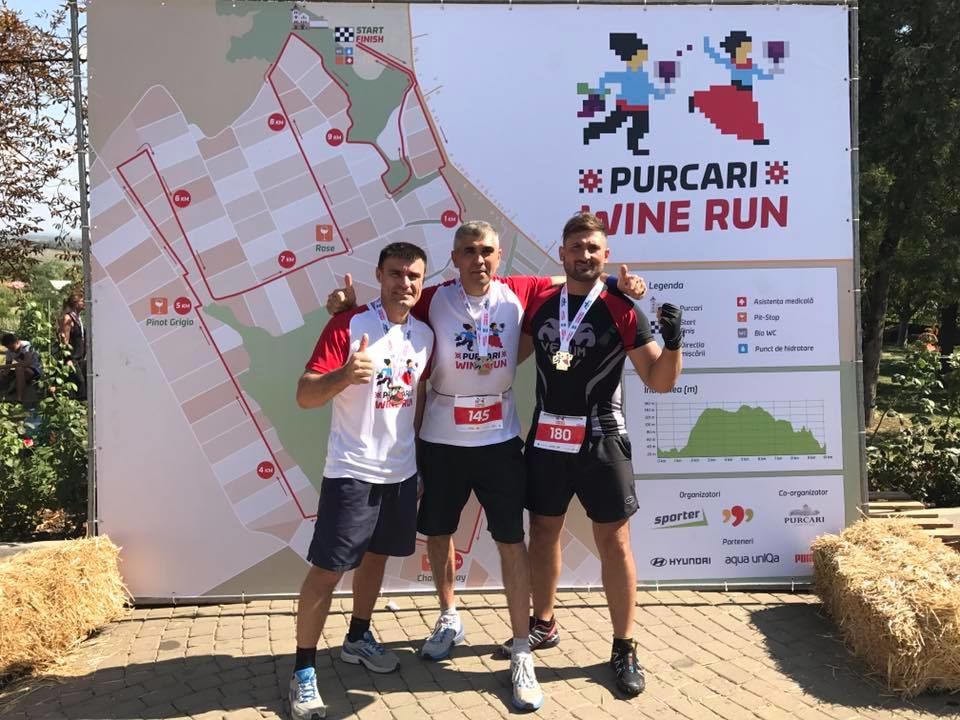 В Пуркарь состоялся необыкновенный забег Purcari Wine Run