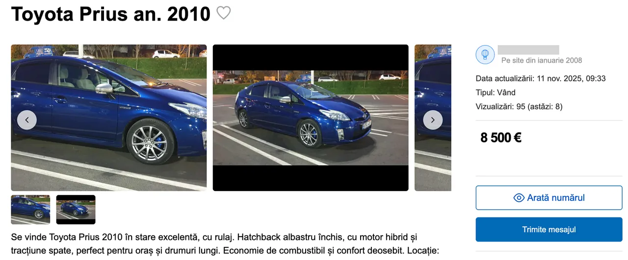 Taxi și livrare: Ce modele de mașini aleg șoferii din Moldova