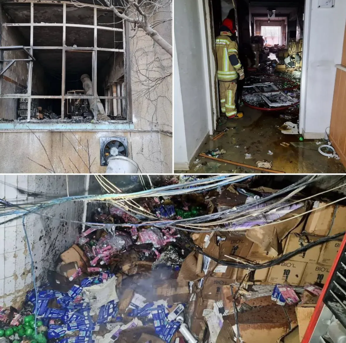 В Иране при пожаре на заводе косметики пострадало более 50 человек