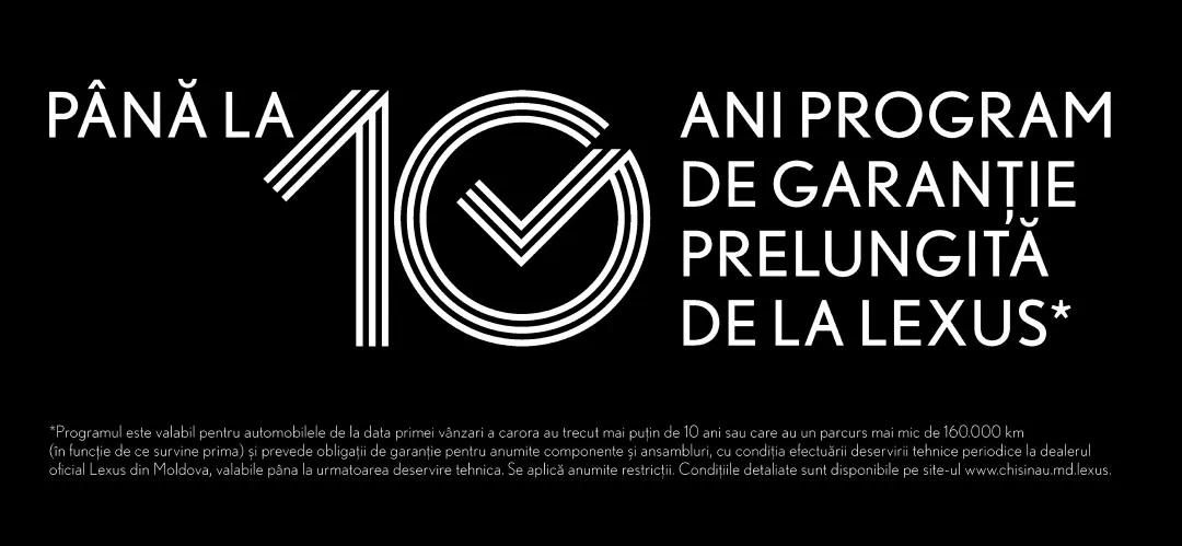 Lexus Chișinău: Prețuri speciale pentru automobilele în stoc