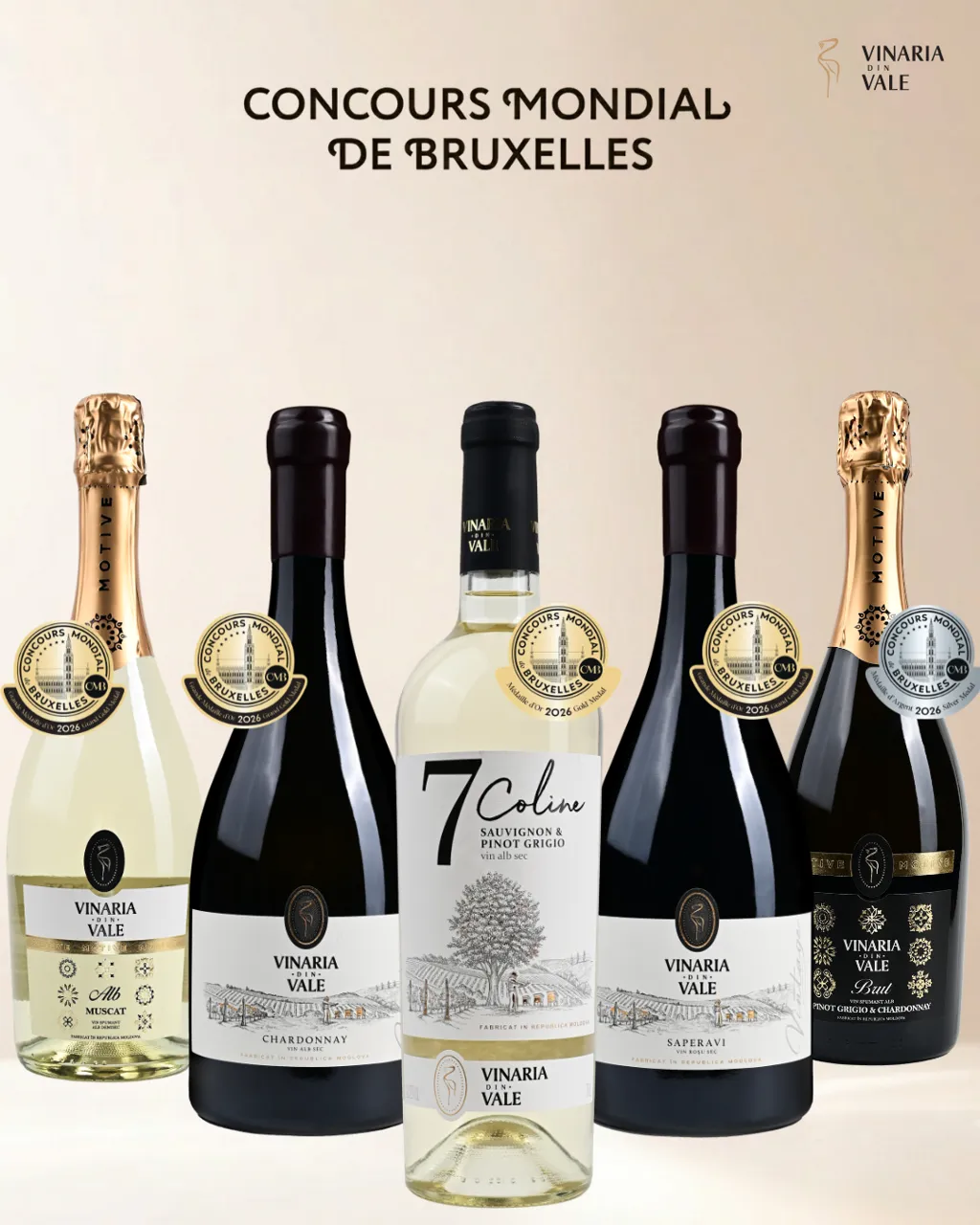Семья Давидеску завоевала почти половину медалей Grand Gold на Concours Mondial de Bruxelles