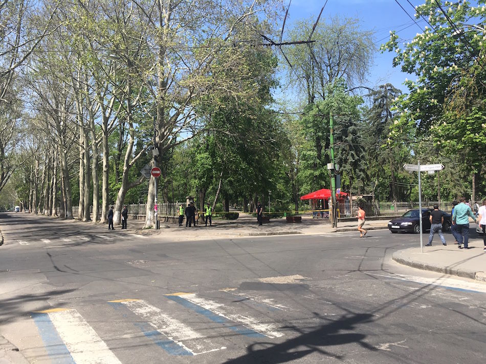 В центральный парк Кишинёва закрыли вход